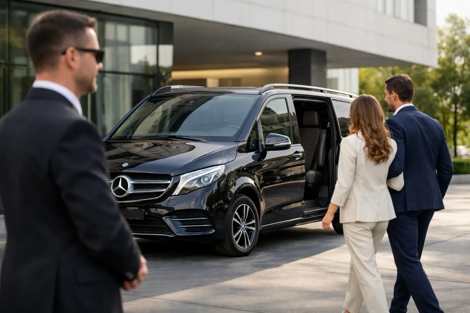Mercedes V-Class hire Melbourne people mover service