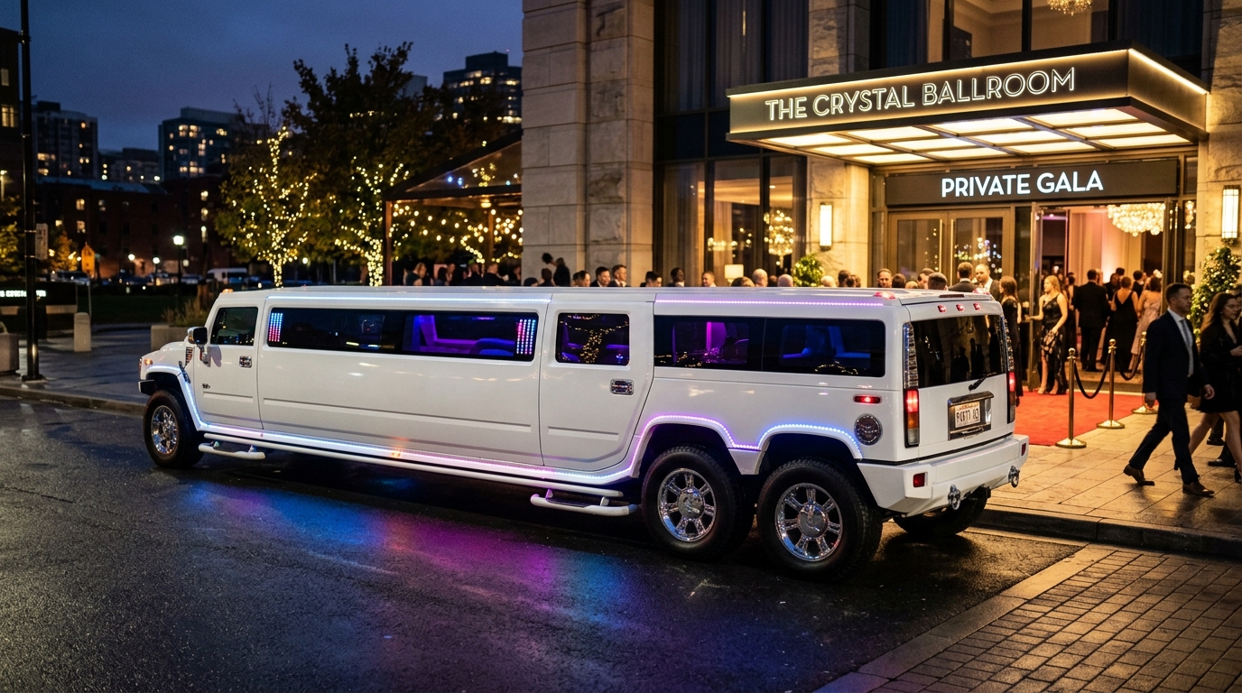 Hummer H2 Luxury Stretch Limo 16-18 Seater